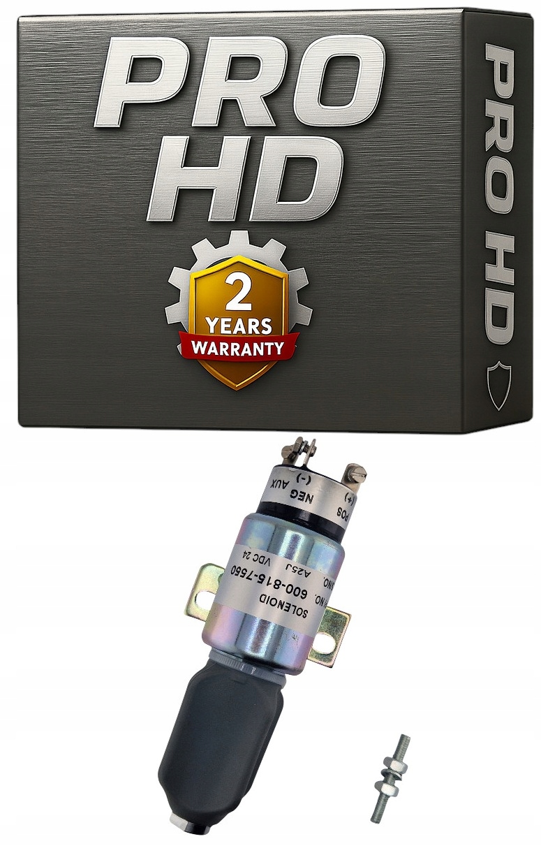 Elektroventil hasicí cívka pro Komatsu 24V PC75UU-3 PC78US-5 PC60-7E PC78UU6