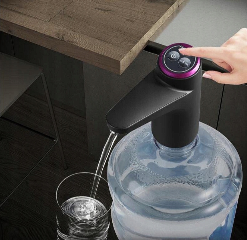 ELEKTRYCZNY PRZENOŚNY KRAN DOZOWNIK DYSTRYBUTOR WODY POMPA WODNA Kolor dominujący biały