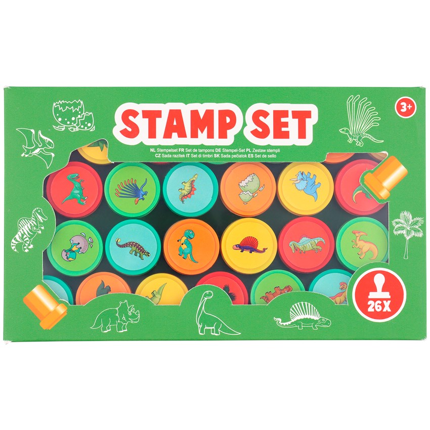 ZESTAW PIECZĄTKI DLA DZIECI STEMPELKI X 26 szt. Kod producenta 8720039288263