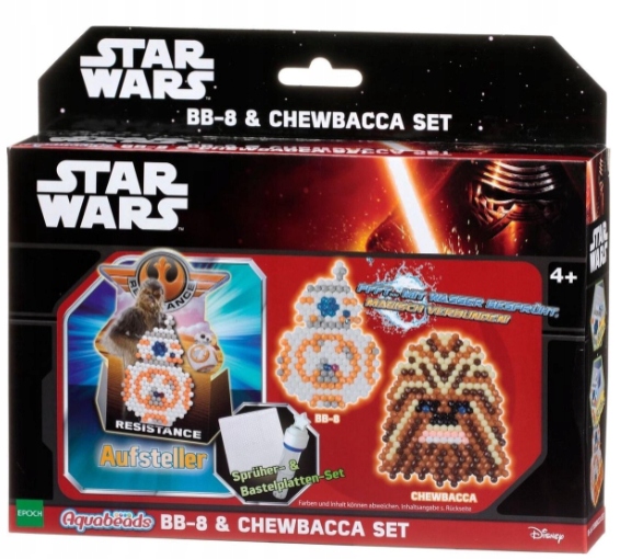 

Aquabeads Star Wars BB-8 Chewbacca Koraliki 30149