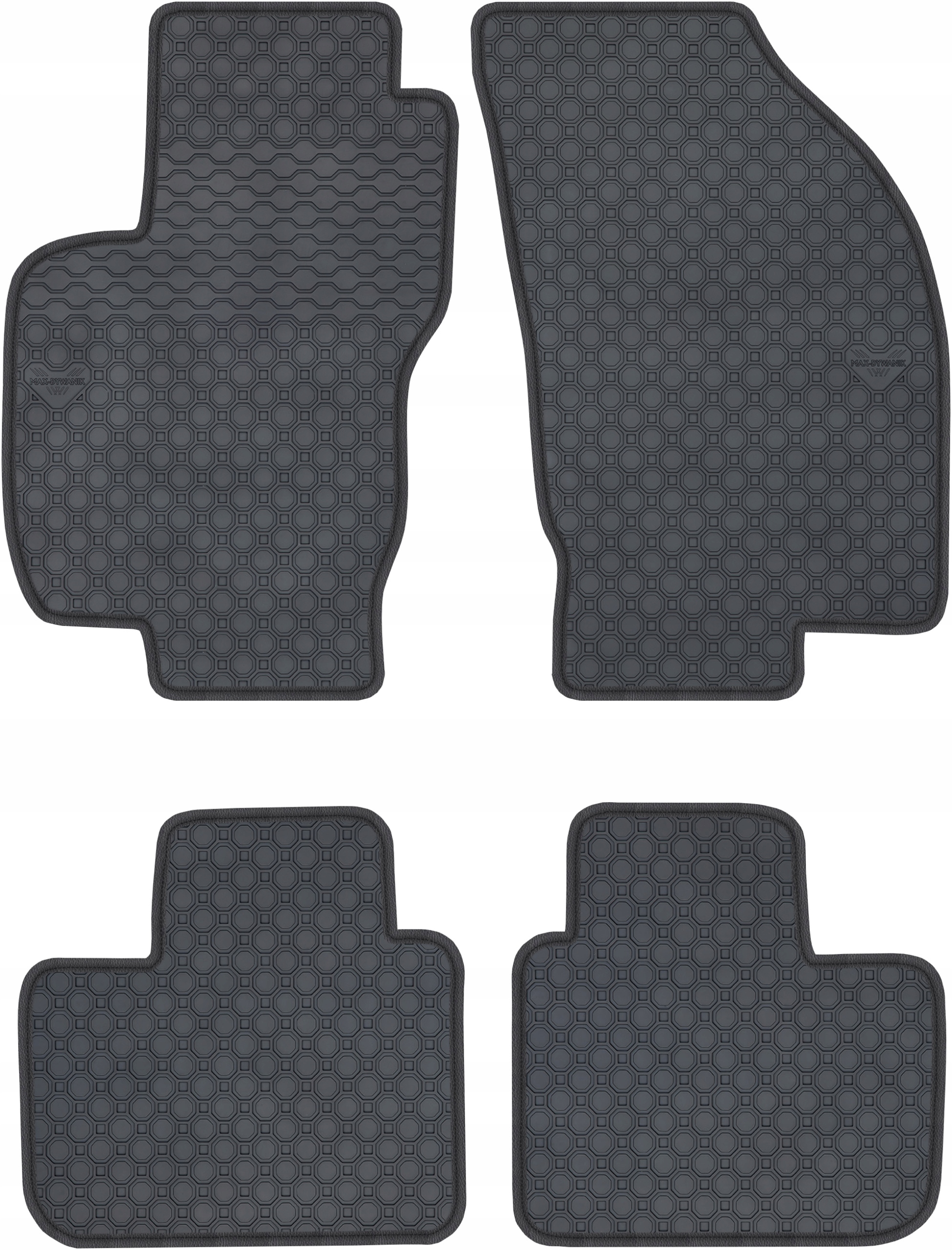 Alfa Romeo 156 1998-2006 Dywanik gumowe PrimeLiner - Czarne Producent Max-Dywanik