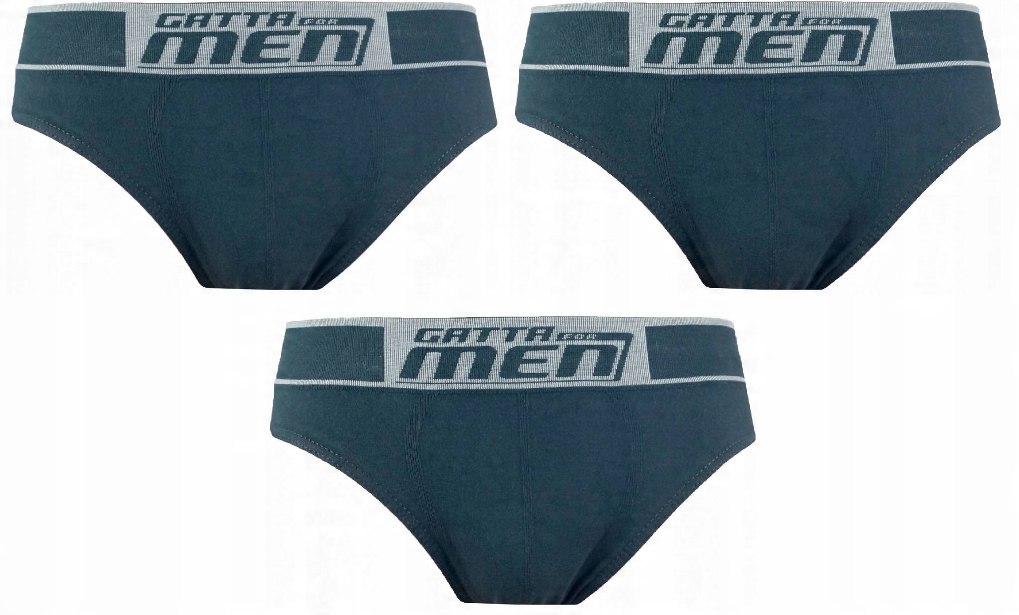 

3X Gatta Bawełna Slipy Męskie Ocean Blue L