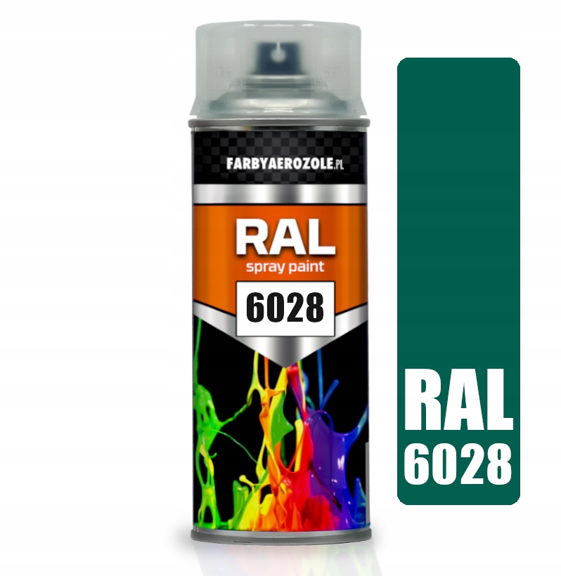 

Lakier Spray Akrylowy Ral 6028 Zielony Półmat