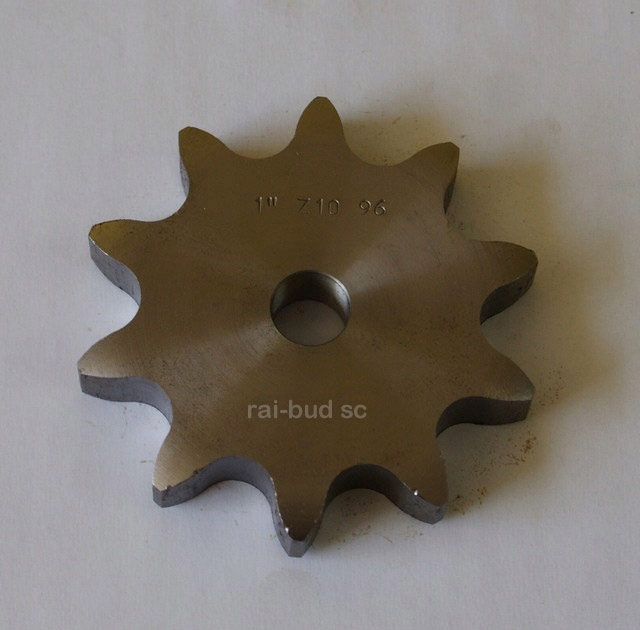 KOŁA ŁAŃCUCHOWE 16B 1 CAL 10 ZĘBÓW INNE RAIBUD Numer katalogowy części 16B1  1