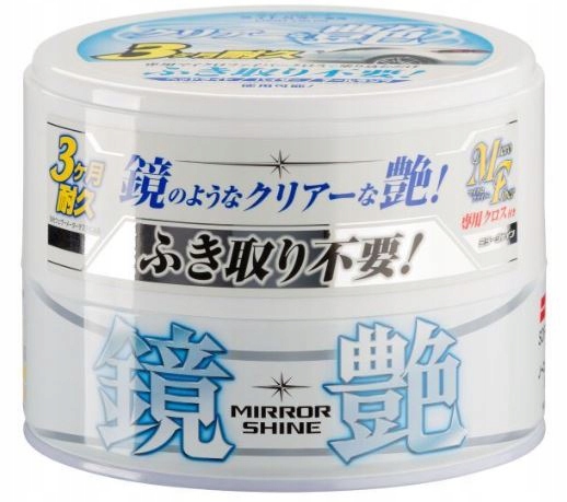 SOFT99 MIRROR SHINE WAX LIGHT TWARDY WOSK 200G