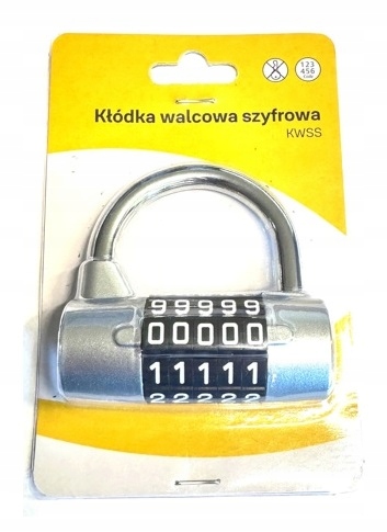 Kłódka jarzmowa szyfrowa LOB KWSY