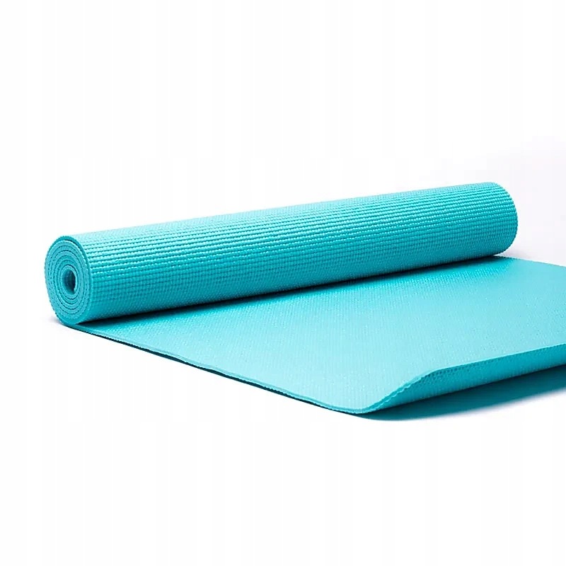 podložka na jógu Pvc 5 mm tyrkysová 183 x 61 cm