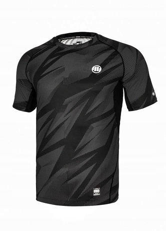 Pitbull Mens Rash Shortsleeve "dot Camo 2" Koszulka treningowa szara roz. L