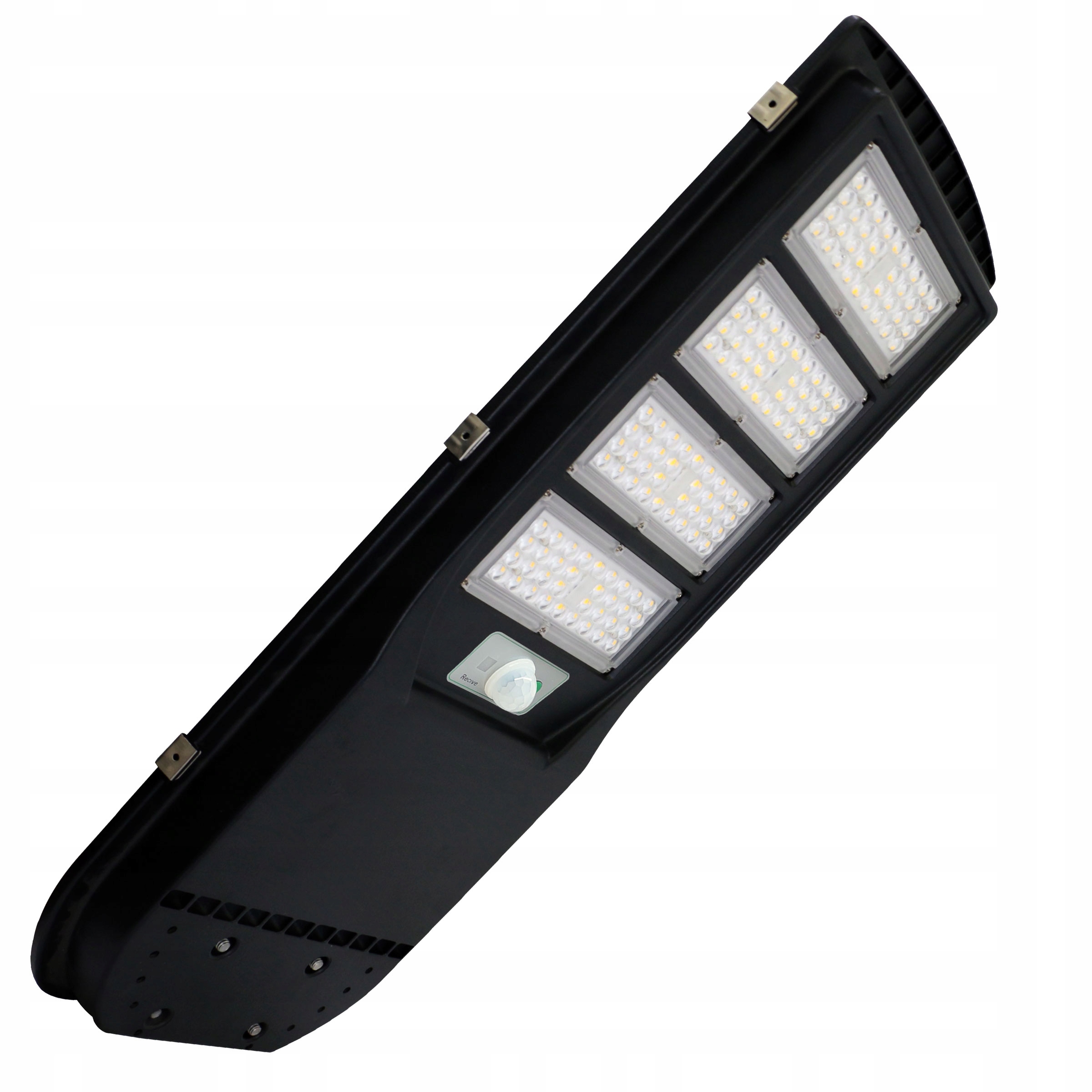 Solární Led pouliční lampa StreetRay Pro 20W 3600lm IP65 Aluminiová, výkonná