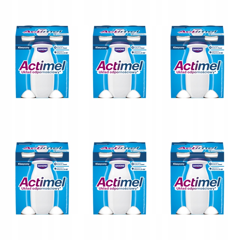 Actimel Klasický 4x100 g X6