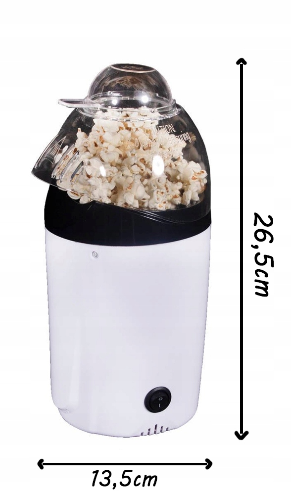 MASZYNA Maszynka do Popcornu Kukurydza Popcorn BEZTŁUSZCZOWA AUTOMATYCZNA Model MASZYNA MASZYNKA URZĄDZENIE DO POPCORNU R1