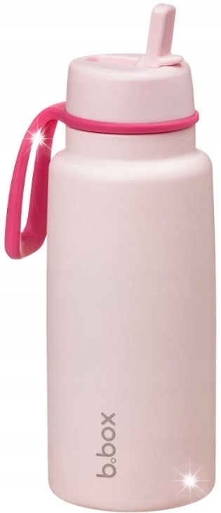 Butelka termiczna ze składanym ustnikiem 1l Pink Paradise, b.box