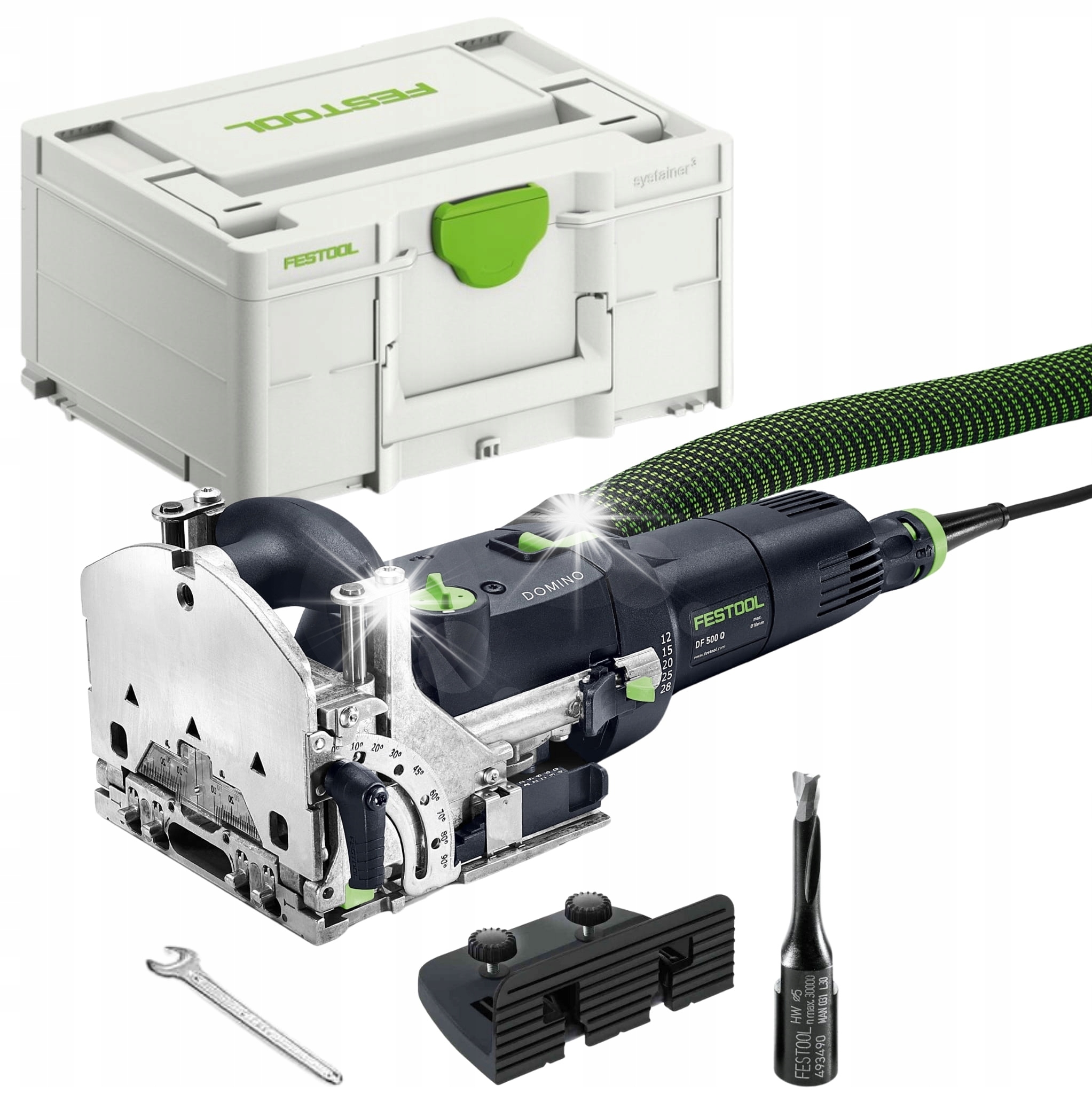 Frézka Festool Domino Df 500 578462 pro spojování dřeva, přesná, pevná