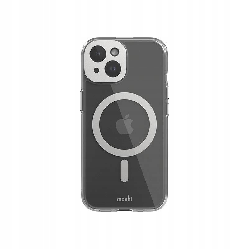 Průhledné Pouzdro Magsafe Pro Iphone 15, Moshi, Bezbarvé, Magnetické