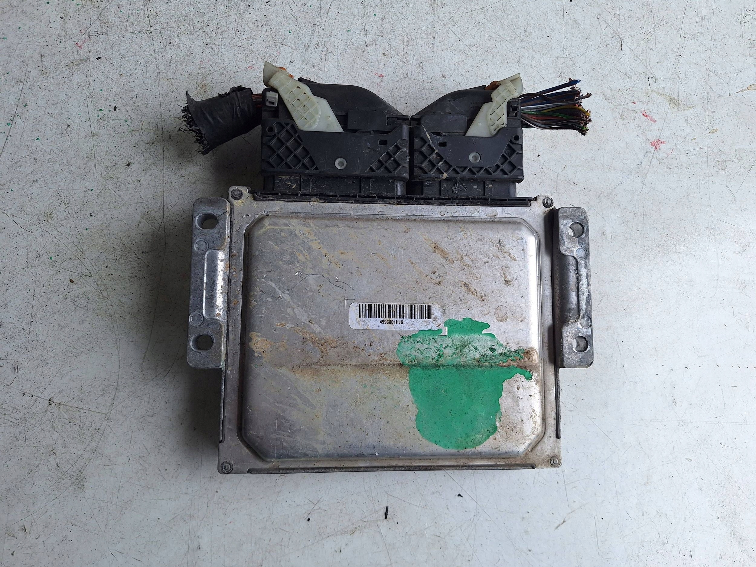 PEUGEOT computer control unit of the engine 9824601180 DELPHI 9831731680