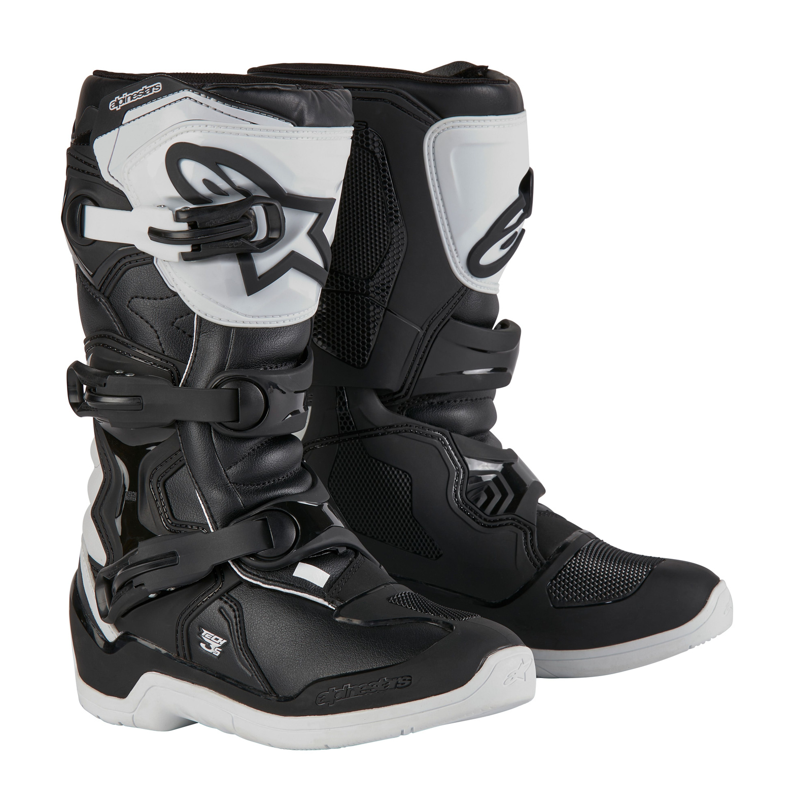 Juniorské topánky Alpinestars Tech 3s black/white 5 38