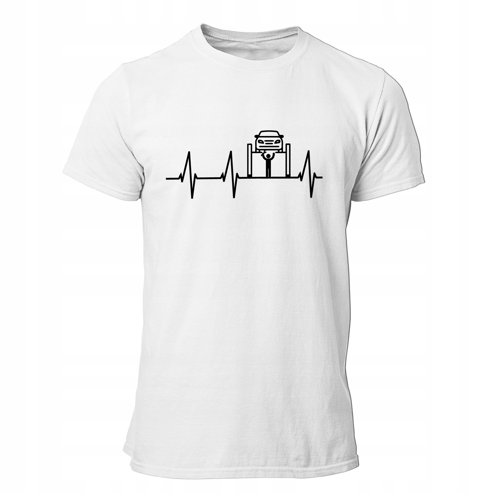 

Koszulka Tshirt Linia Życia Warsztat Samochodowy