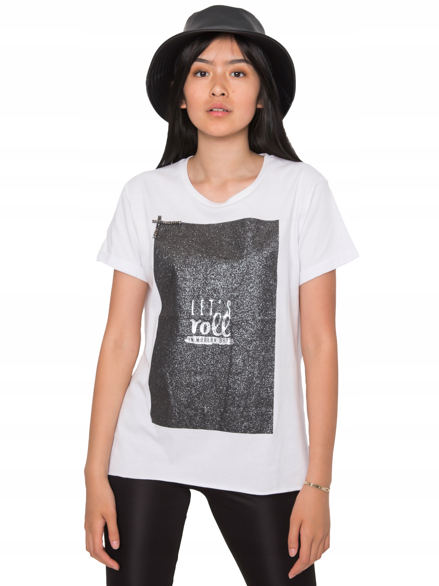 

Wygodna Koszulka Damska bawełniana T-shirt - L