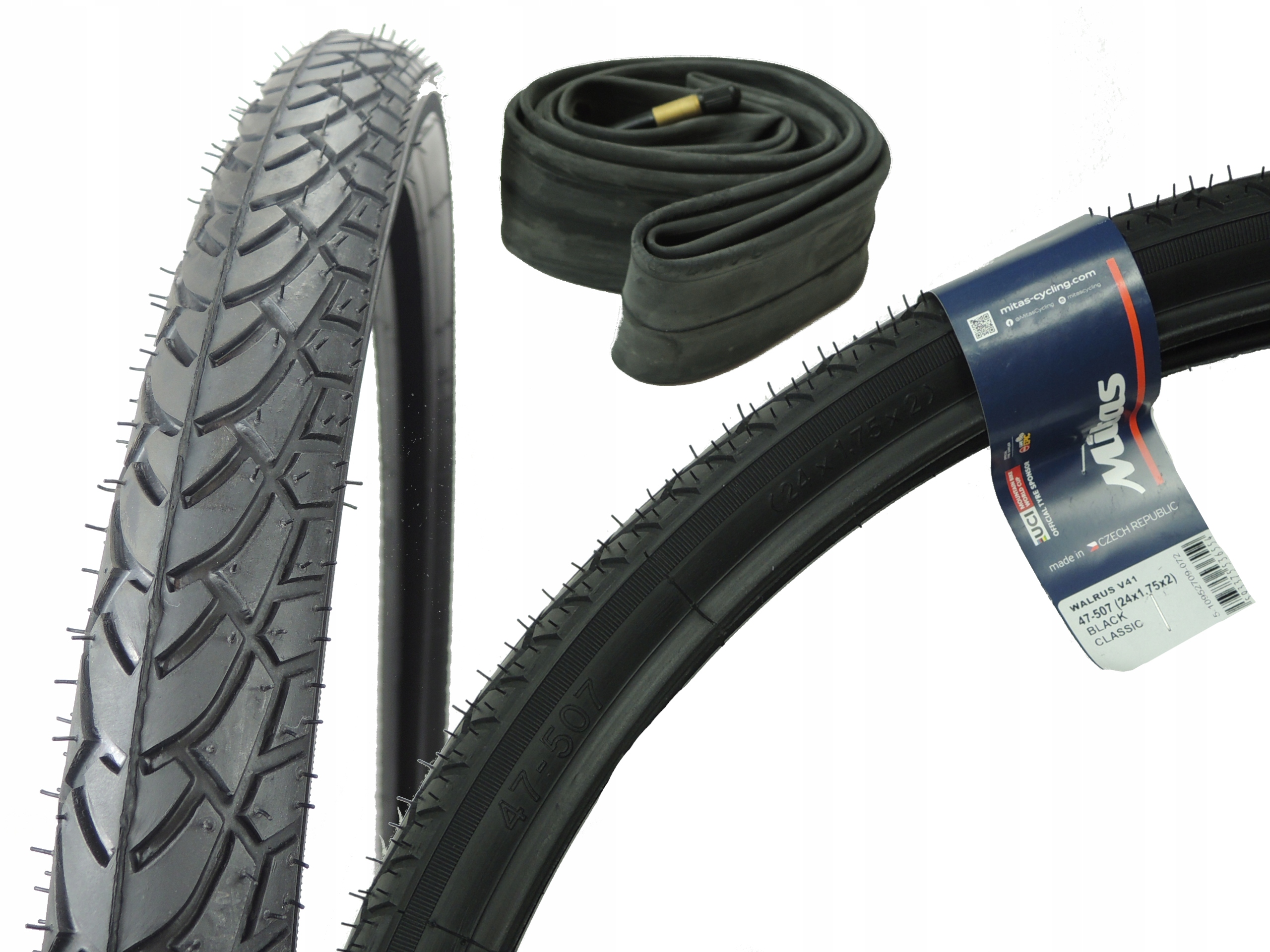 

Opona Rowerowa 24 x 1,75x2 47-507 dętka