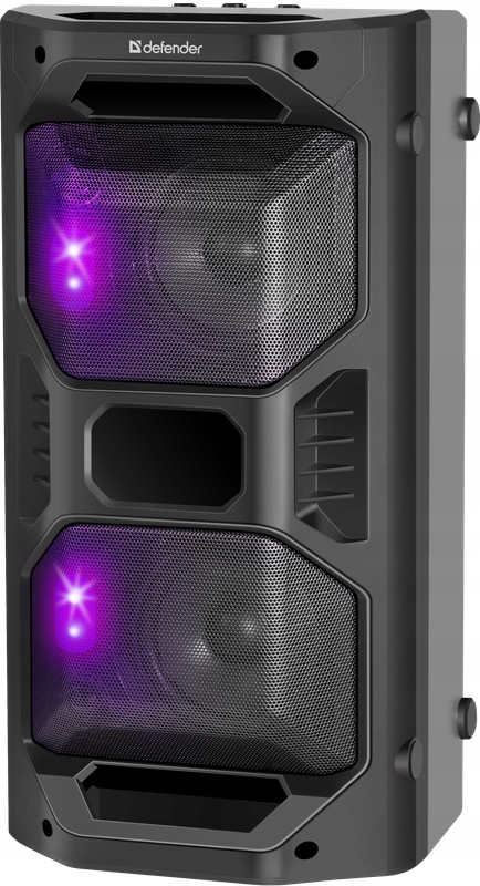GŁOŚNIK DEFENDER RAGE BLUETOOTH 50W LED/BT/FM/USB/MIC/TWS — 20