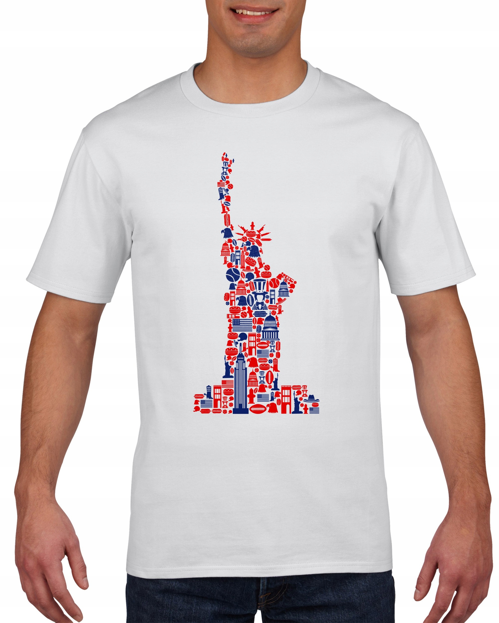 

Koszulka męska Statua Wolnosci Ameryka XXL