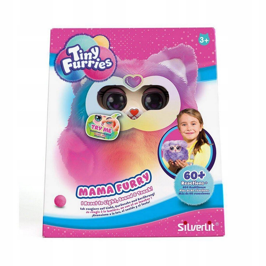 Maskotka interaktywna Furby MAMA FURRY
