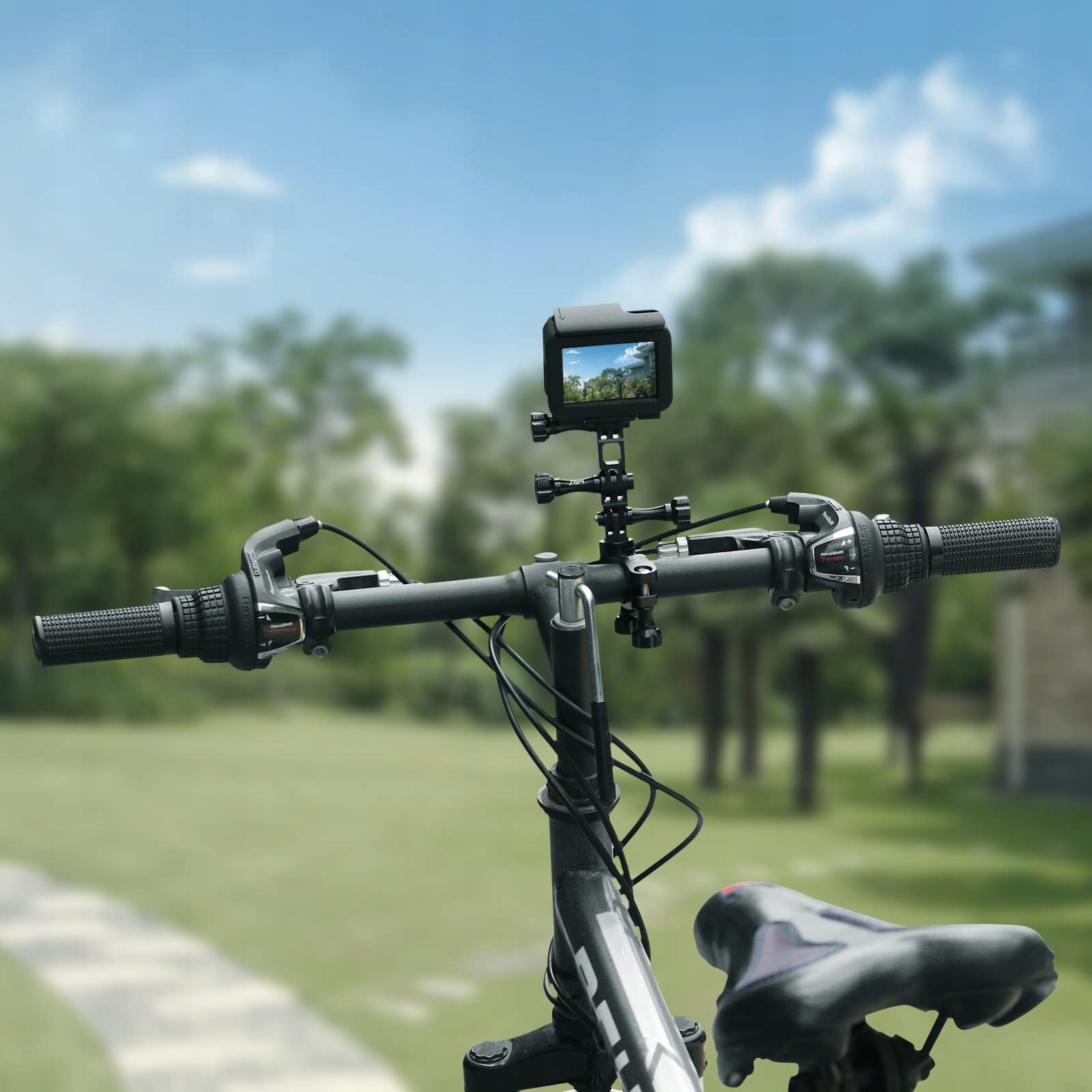 HSU Aluminiowy Uchwyt Kamerowy Do GoPro Hero Insta 360 Osmo Action — miniatura 6