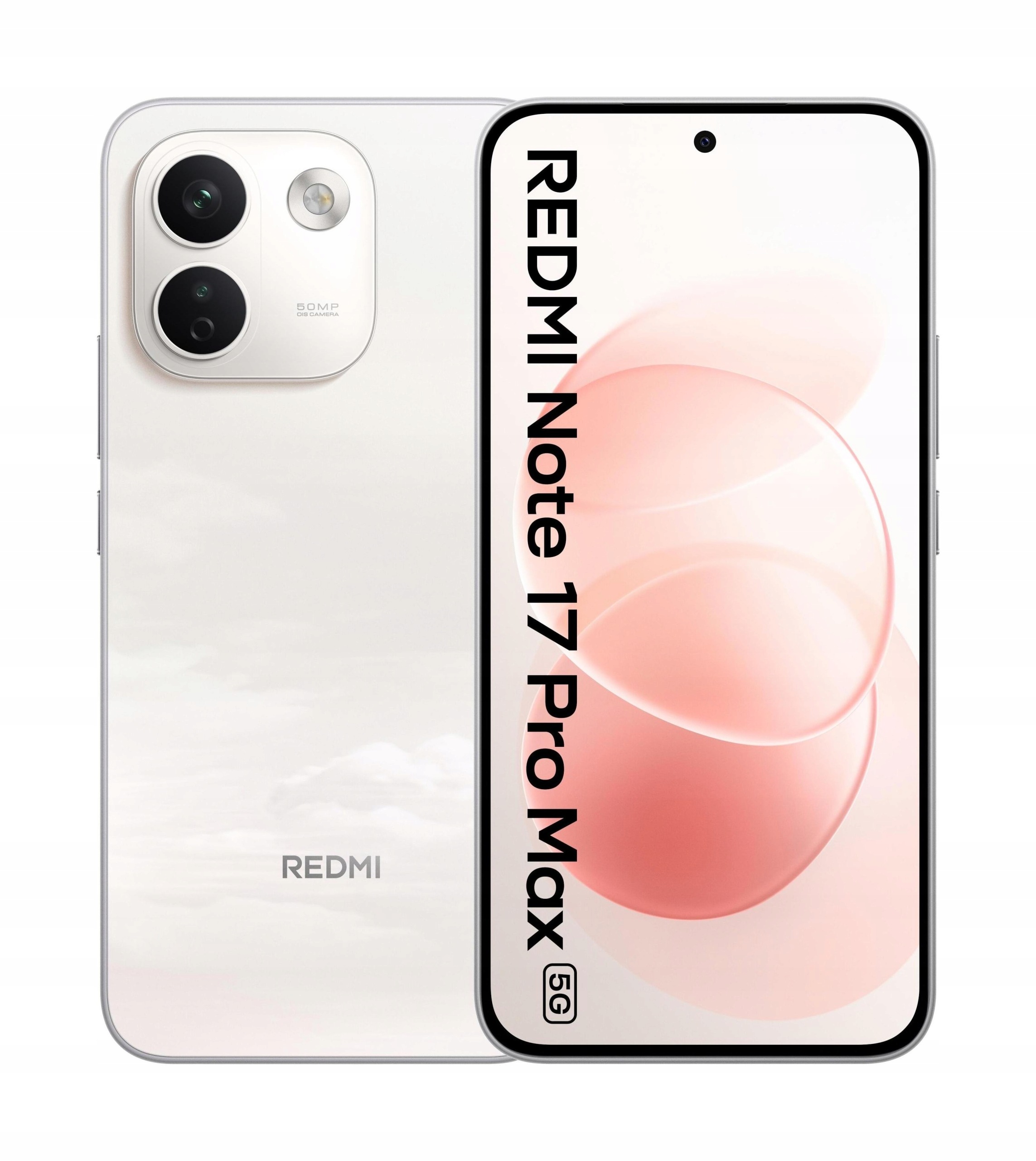 Smartfon Xiaomi Redmi Note 17 Pro Max 5G 8 Gb 256 Gb Biały Cloud Blush