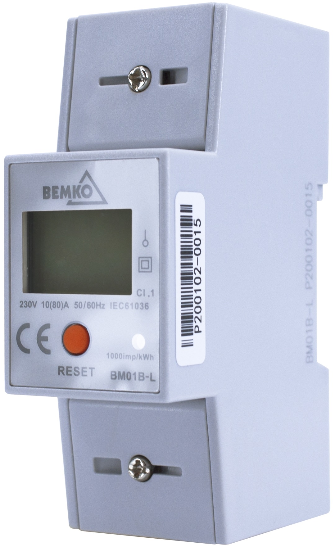 

Licznik Energii Prądu 1fazowy 80A Podlicznik Reset