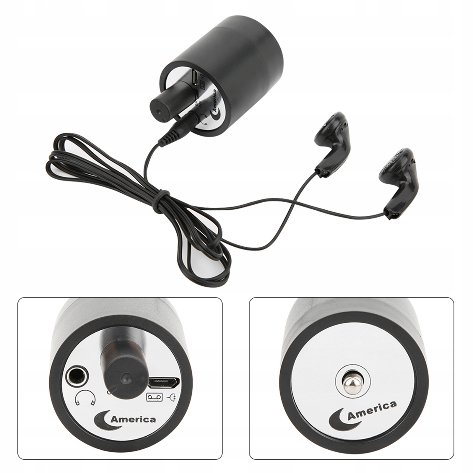 PODSŁUCH PRZEZ ŚCIANĘ PODŁOGĘ STETOSKOP Stan opakowania oryginalne