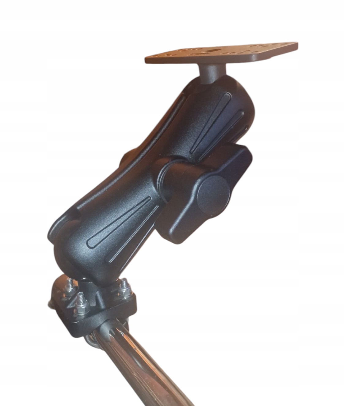 Uchwyt Do Dużej Echosondy Kule 2,25" Ramie 22cm Mocowanie Na Reling Q-ergo