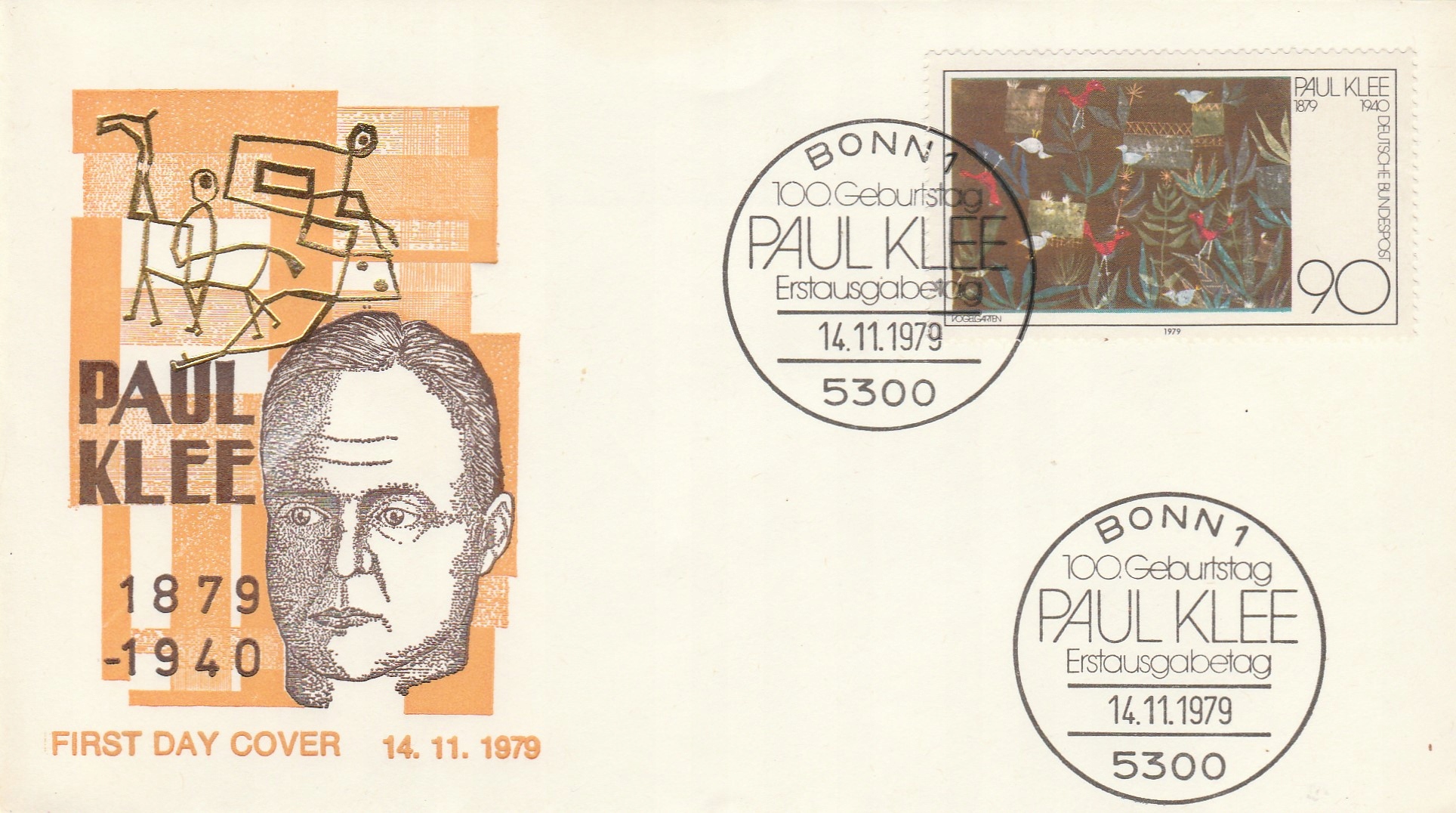 A 796. Niemcy Bund - FDC 1979. Rok