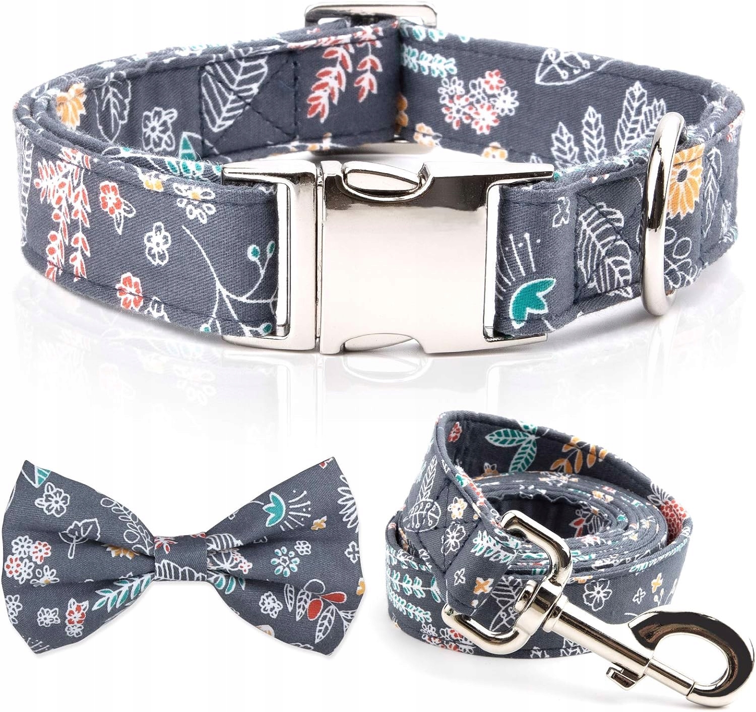 Levně Vodítko S Obojkem Pro Psa Nastavitelná, Silná, Pro Zvířata Výcviková, 1,5 Metrů