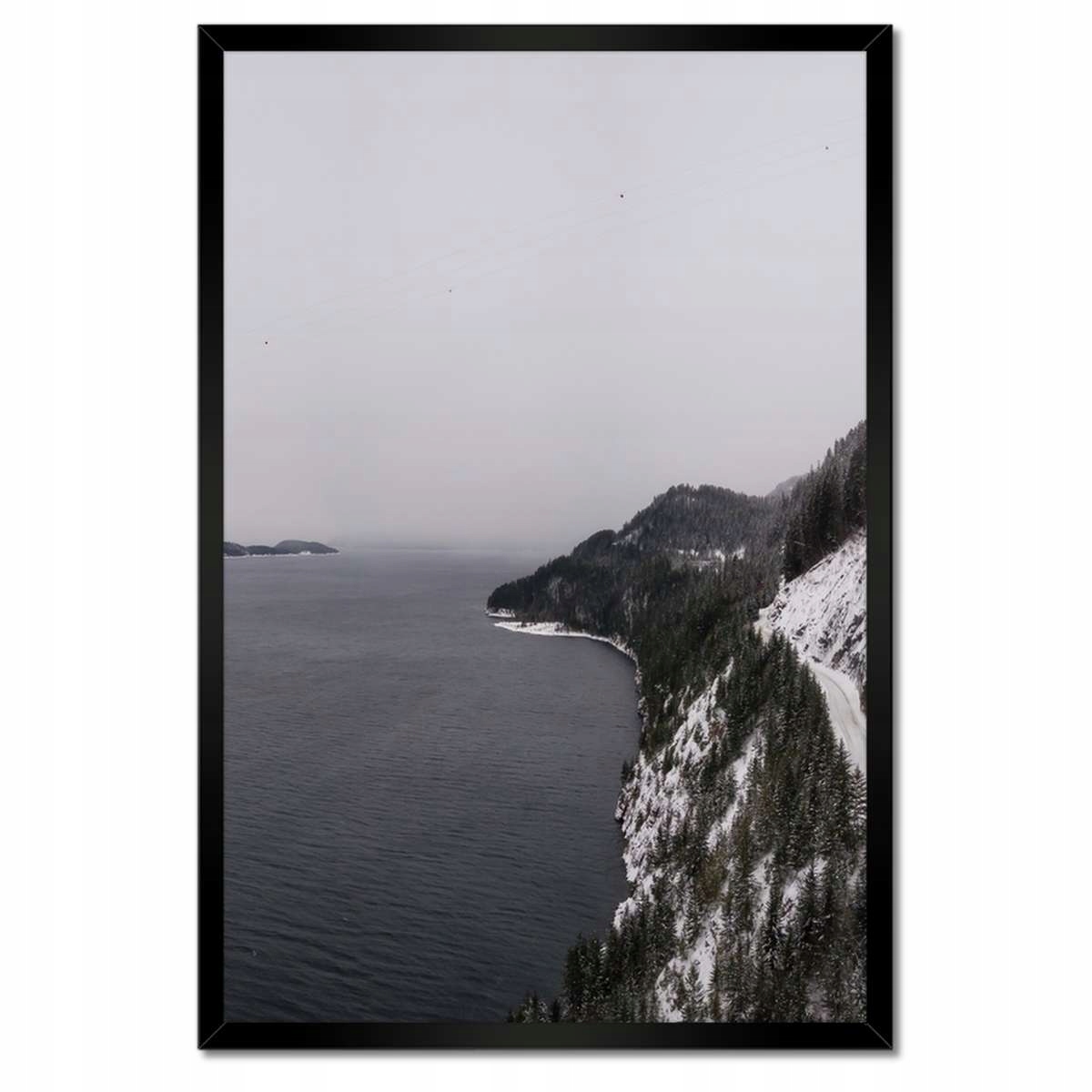 Plakáty v rámu 40x60 Z ptačí perspektivy na Kootenay