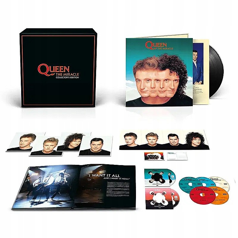 CD/DVD/Blu ray Queen: The Miracle Club Edition Us CD+DVD+Blu ray