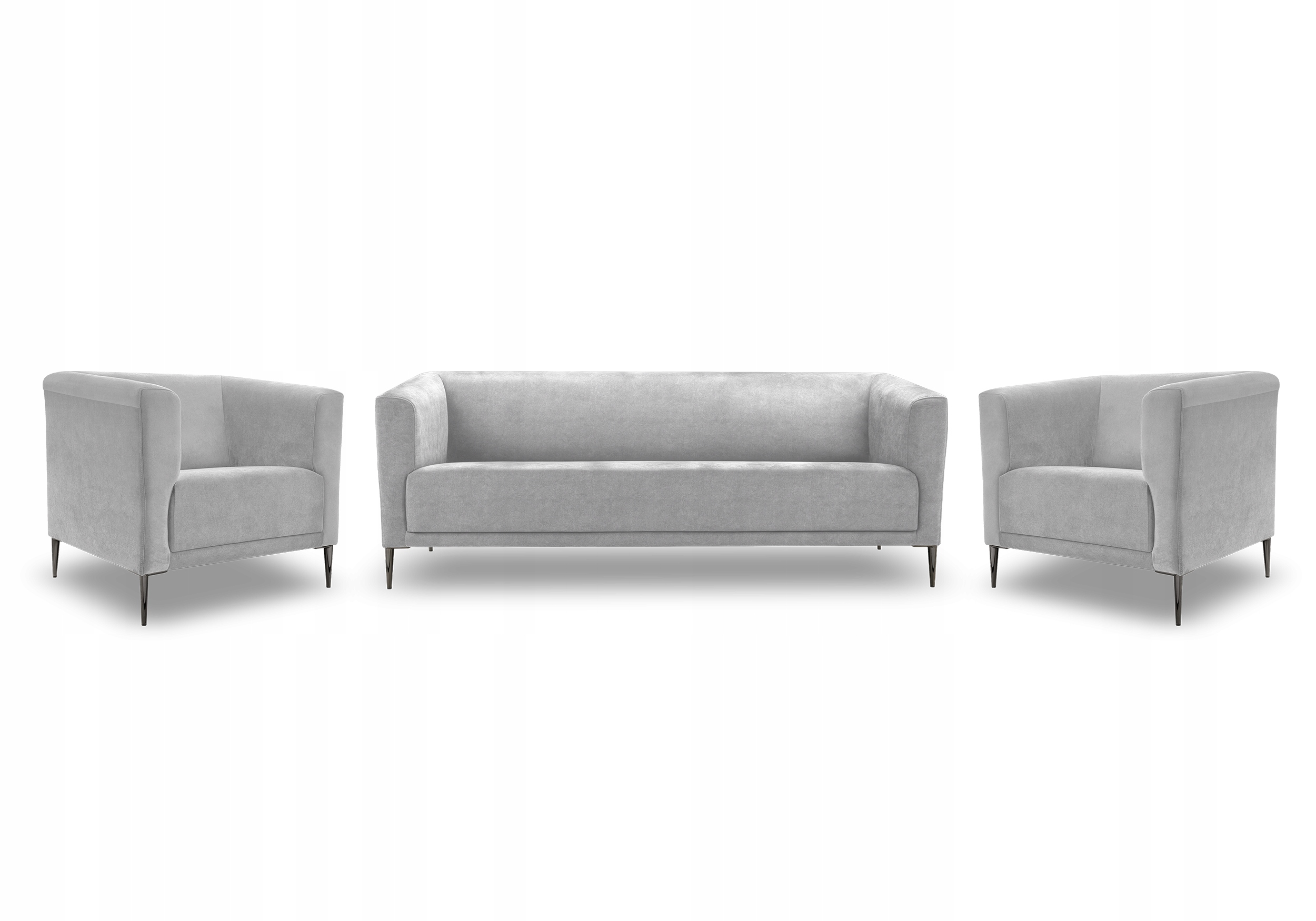 Sada Toledo Vena 03 modrá pohovka 2 křesla velur/velvet Výrobce