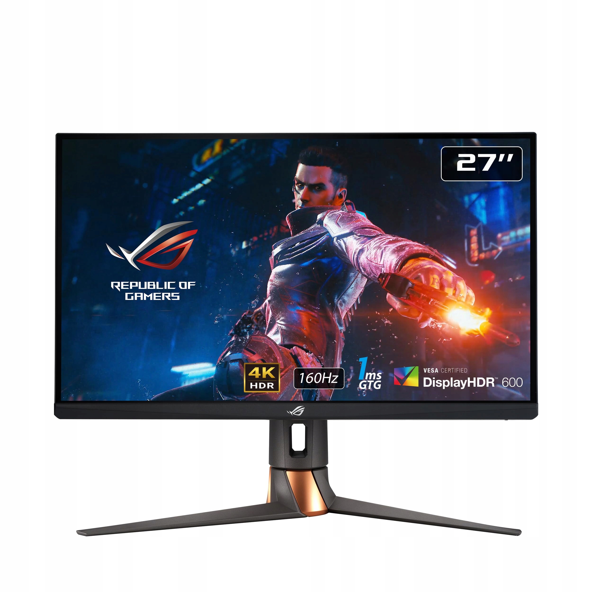 Monitor Asus PG27UQR Rog Swift 27 palců 4K Uhd herní, vynikající kvalita
