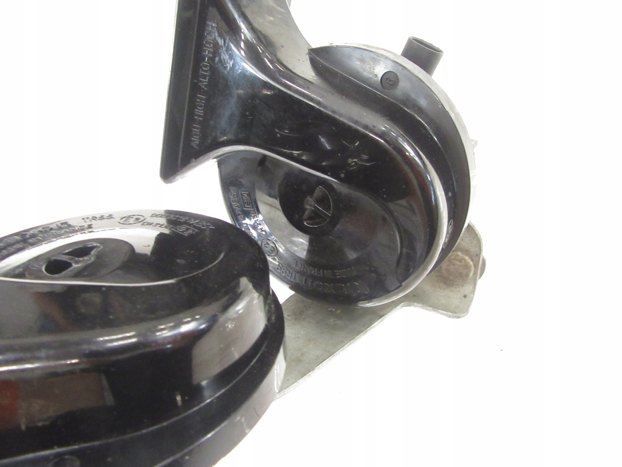 Klakson sygnal halter BMW e60 e61 e63 e64 KOMPLET