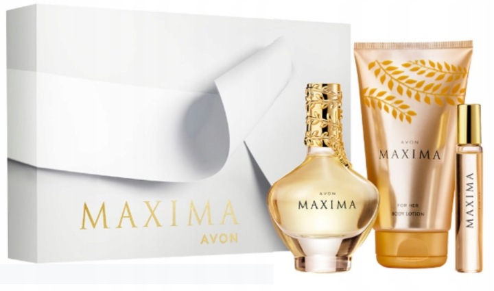 Maxima Zestaw dla Niej Woda Perfumetka balsam zestaw upominkowy