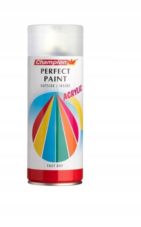 

Champion Lakier Akrylowy Bezbarwny Mat Spray