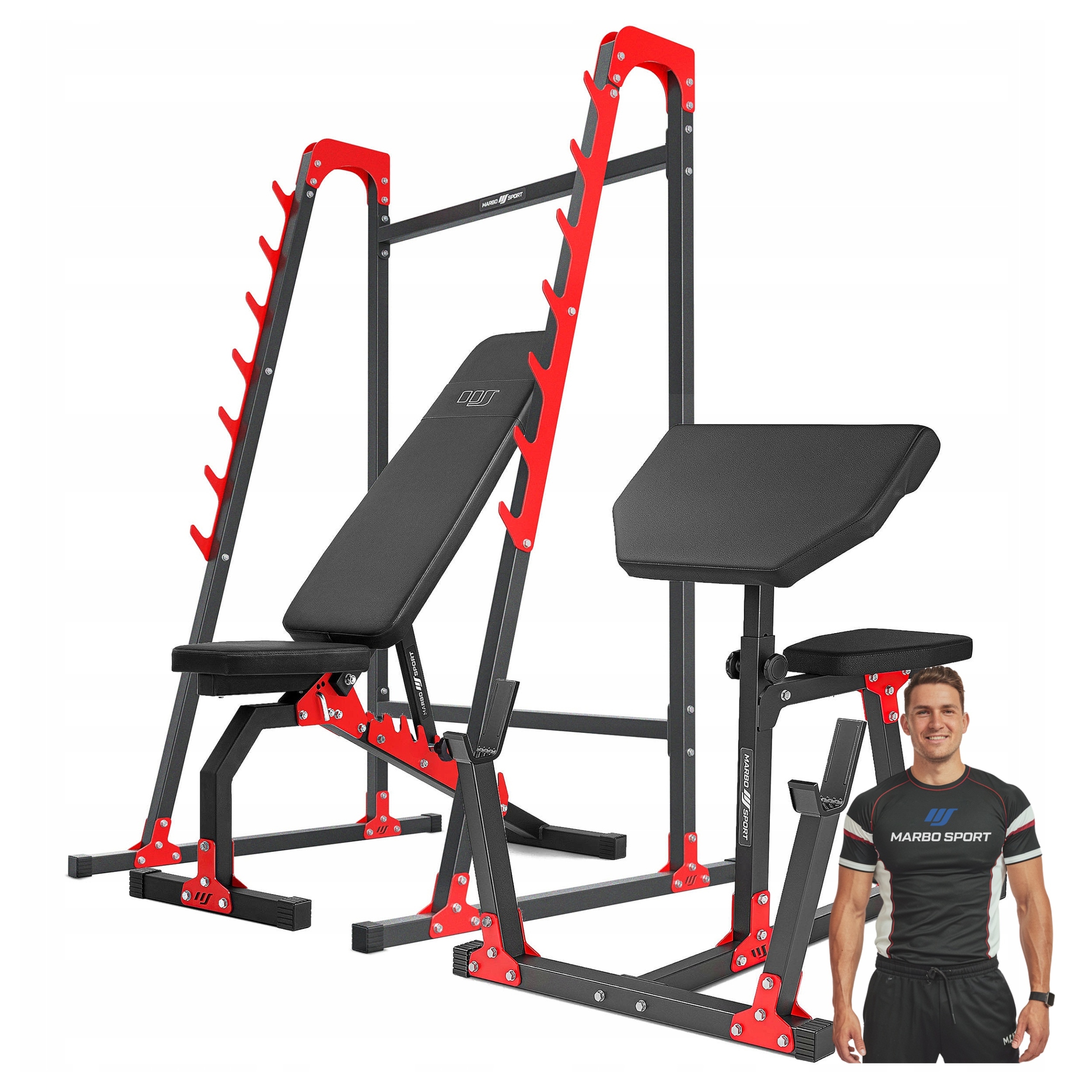 Sada MH10 lavička stojan a modlitebník