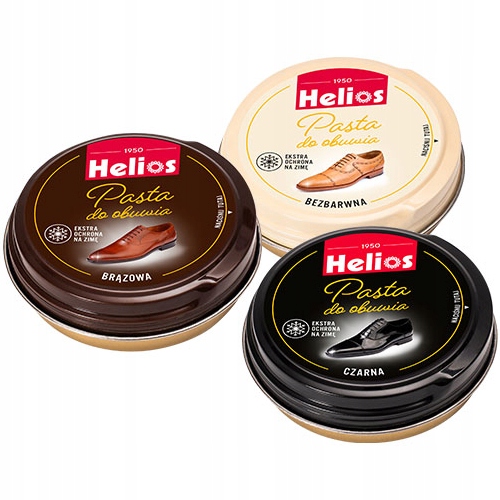 HELIOS PASTA DO OBUWIA SKÓRZANEGO 40 ML BEZBARWNA Marka Helios