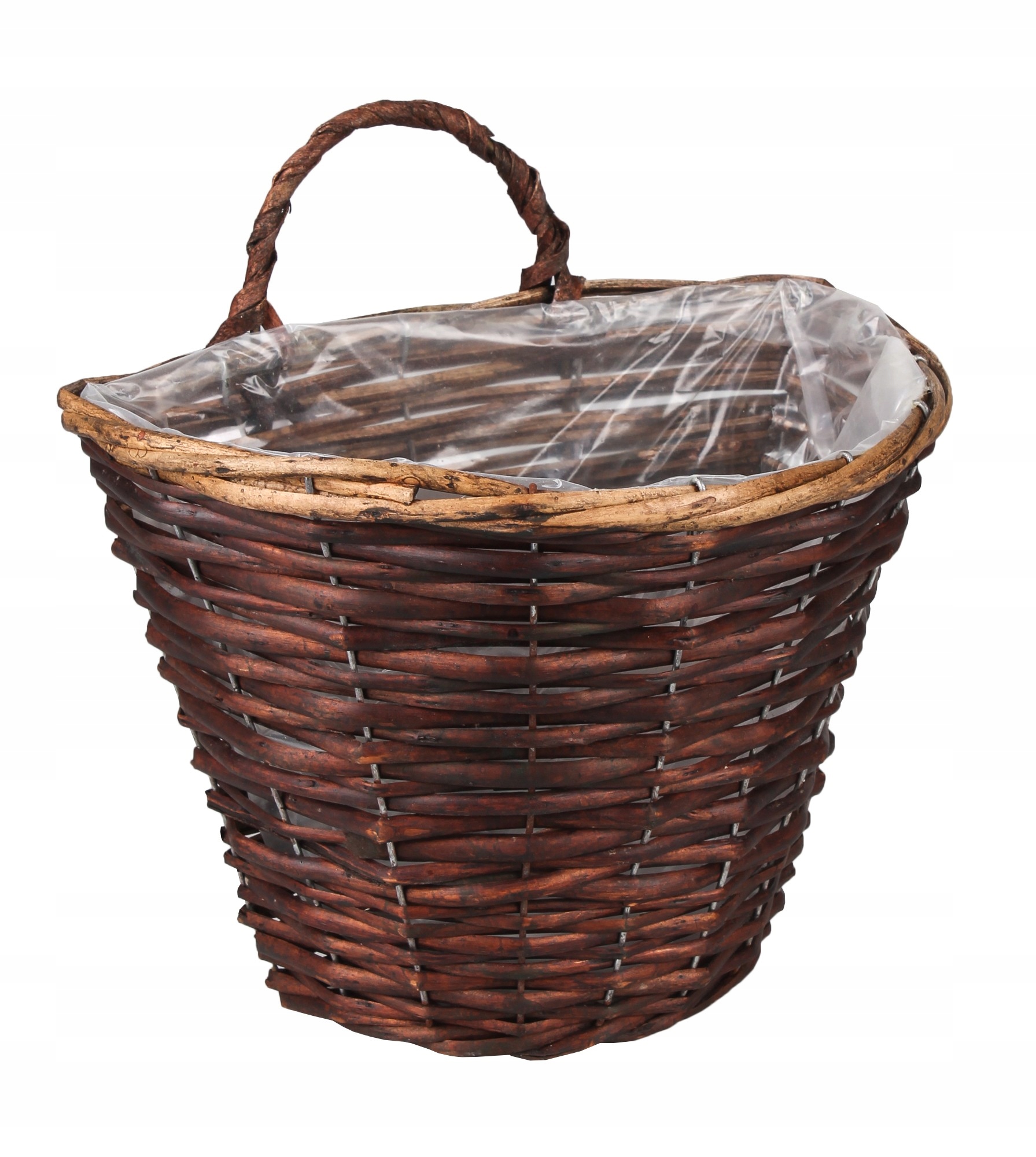 

Wenge Kosz Kwietnik Na Ścianę 28x20x22/28 cm