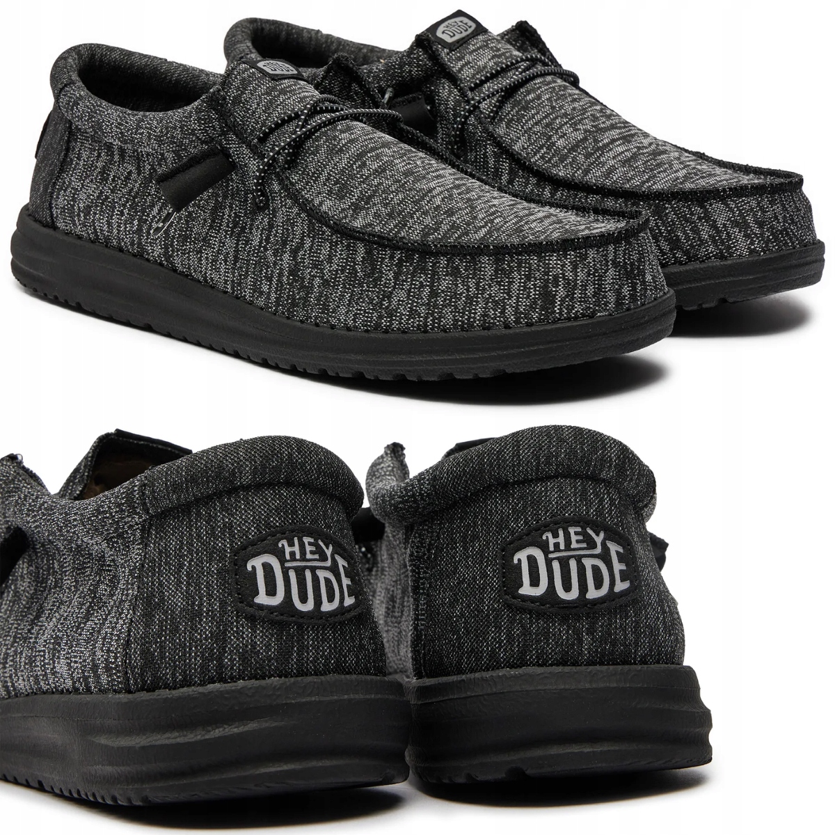 Hey Dude Pánské Polobotky Pohodlné Látkové Boty Lehké Mokasíny vel. 45