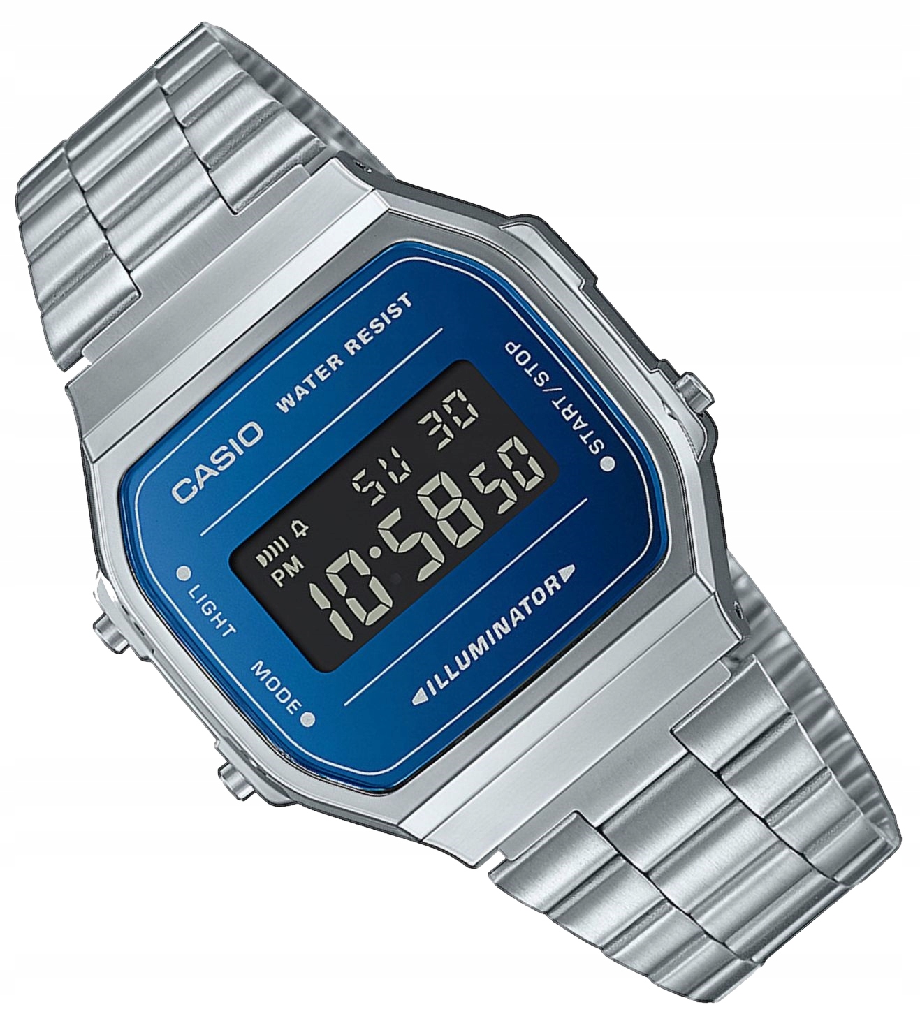 Hodinky Casio Vintage A168WEM-2BEF stříbrné