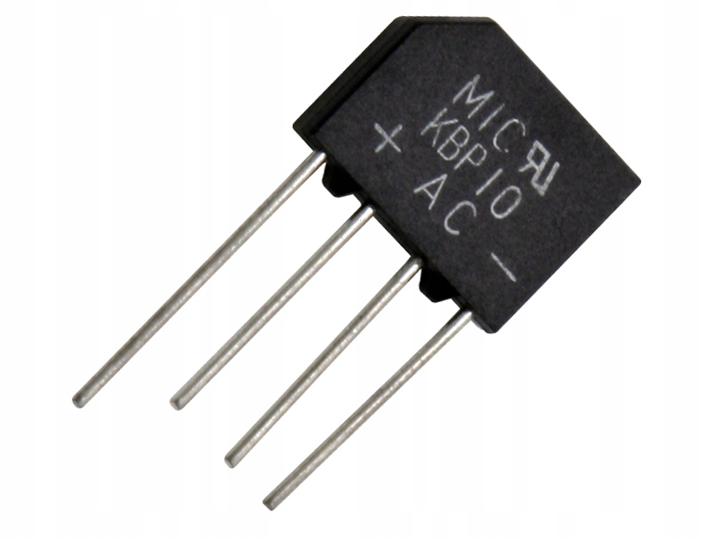 

Mostek prostowniczy 2A 1000V KBP10 mały