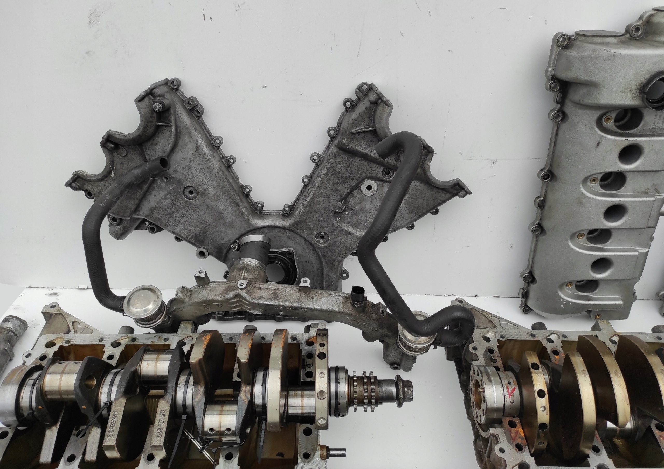 PODSTAWA WAŁU KORBOWEGO PORSCHE CAYENNE 4.5 Producent części Porsche OE