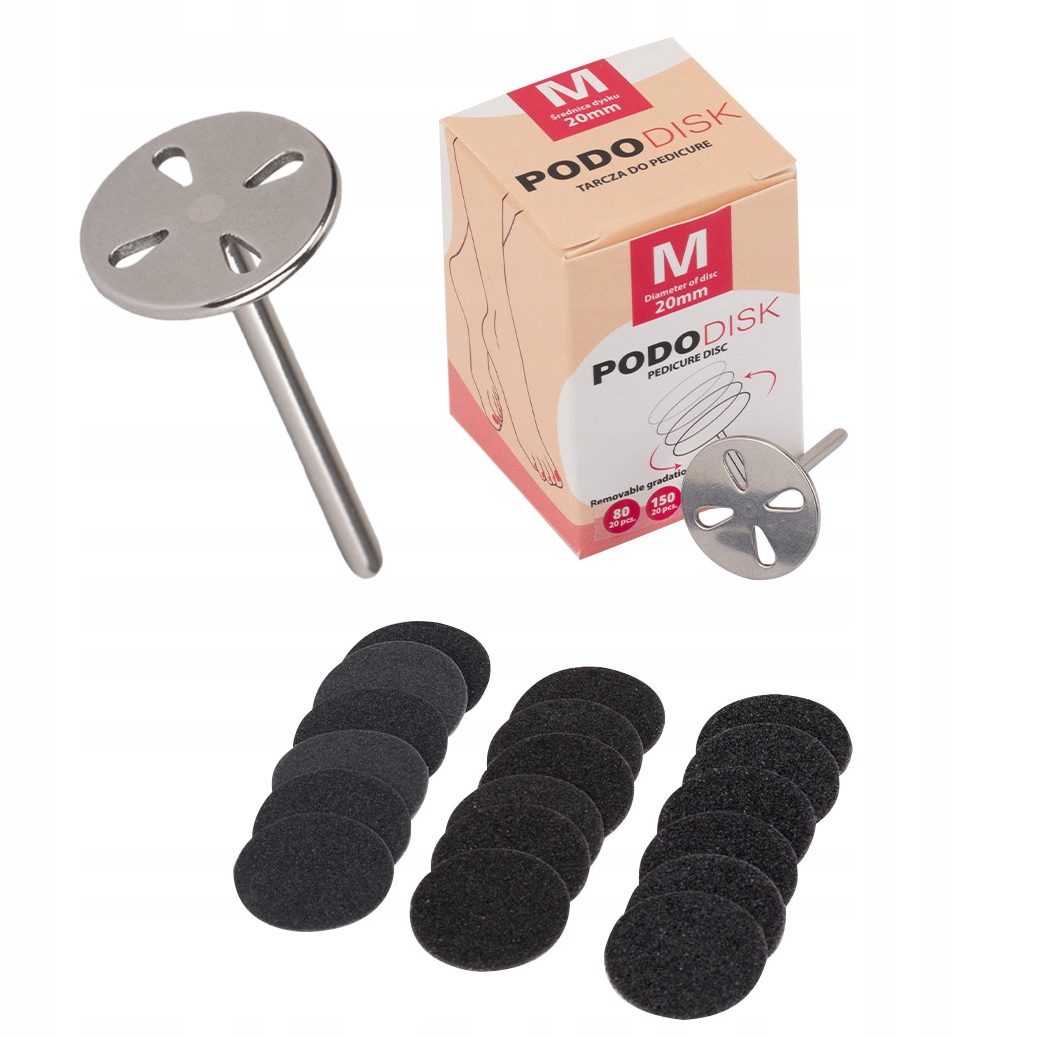 

Pododisc Tarcza Dysk Pedicure Nakładki M 20 MM