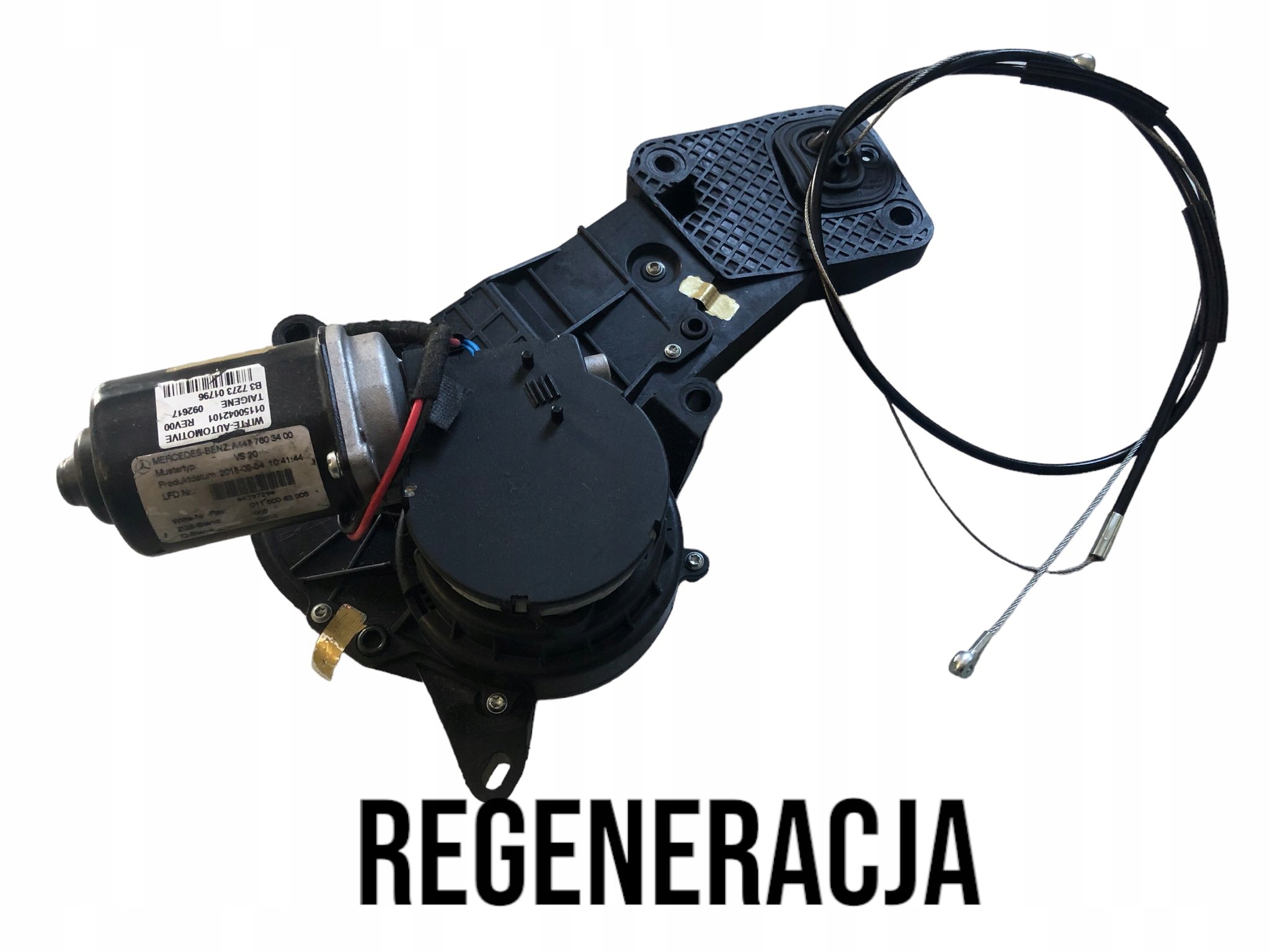 REGENERACJA MECHANIZMU DRZWI PRZESUWNYCH W447 V447