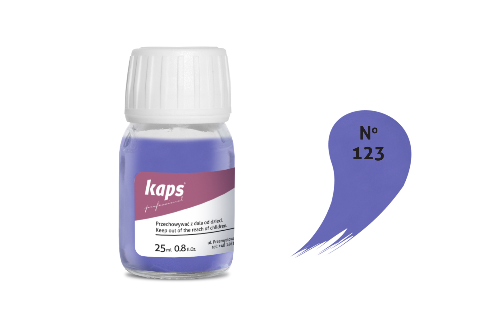 

Farba do skóry naturalnej i syntetycznej Kaps